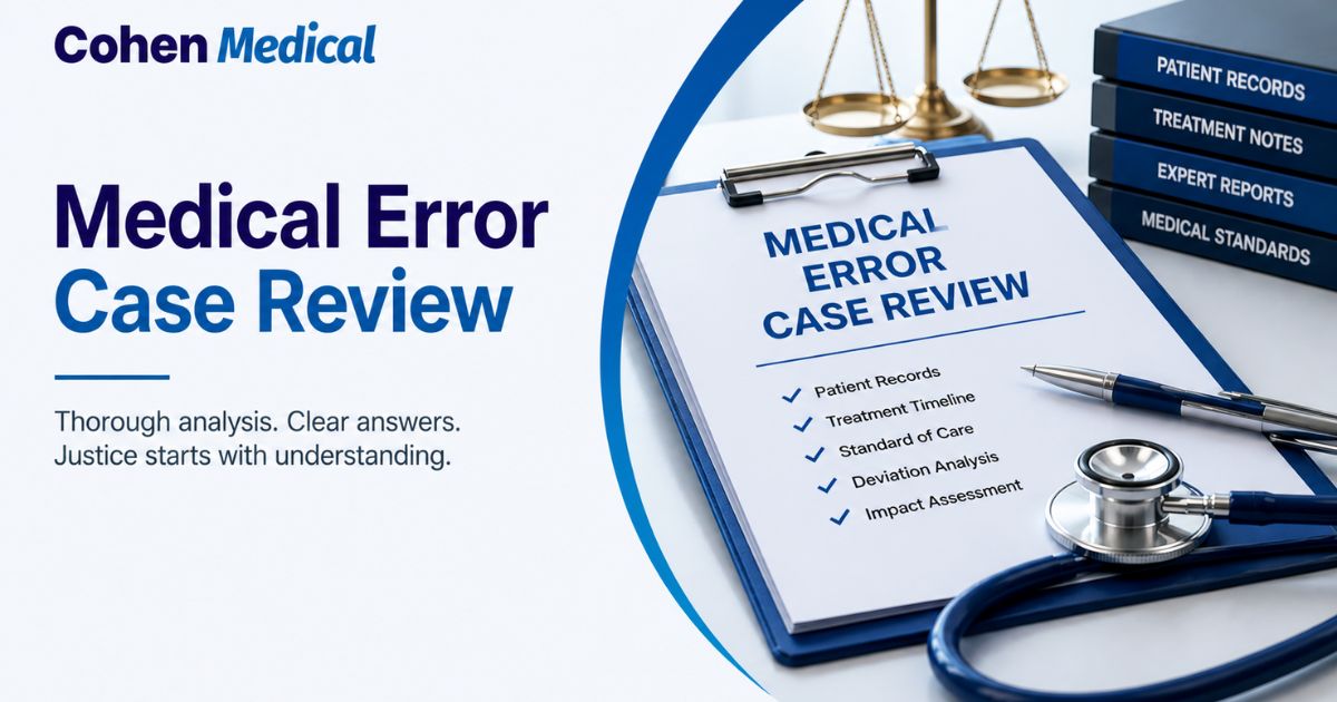 medical error case review