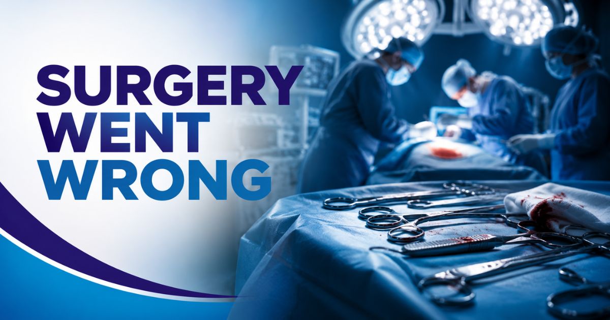 surgery went wrong